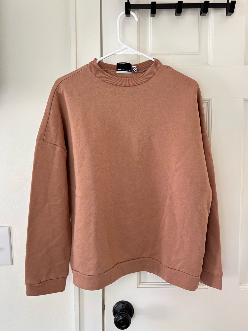 ASOS Women's Fleece Lined Tan Sweater